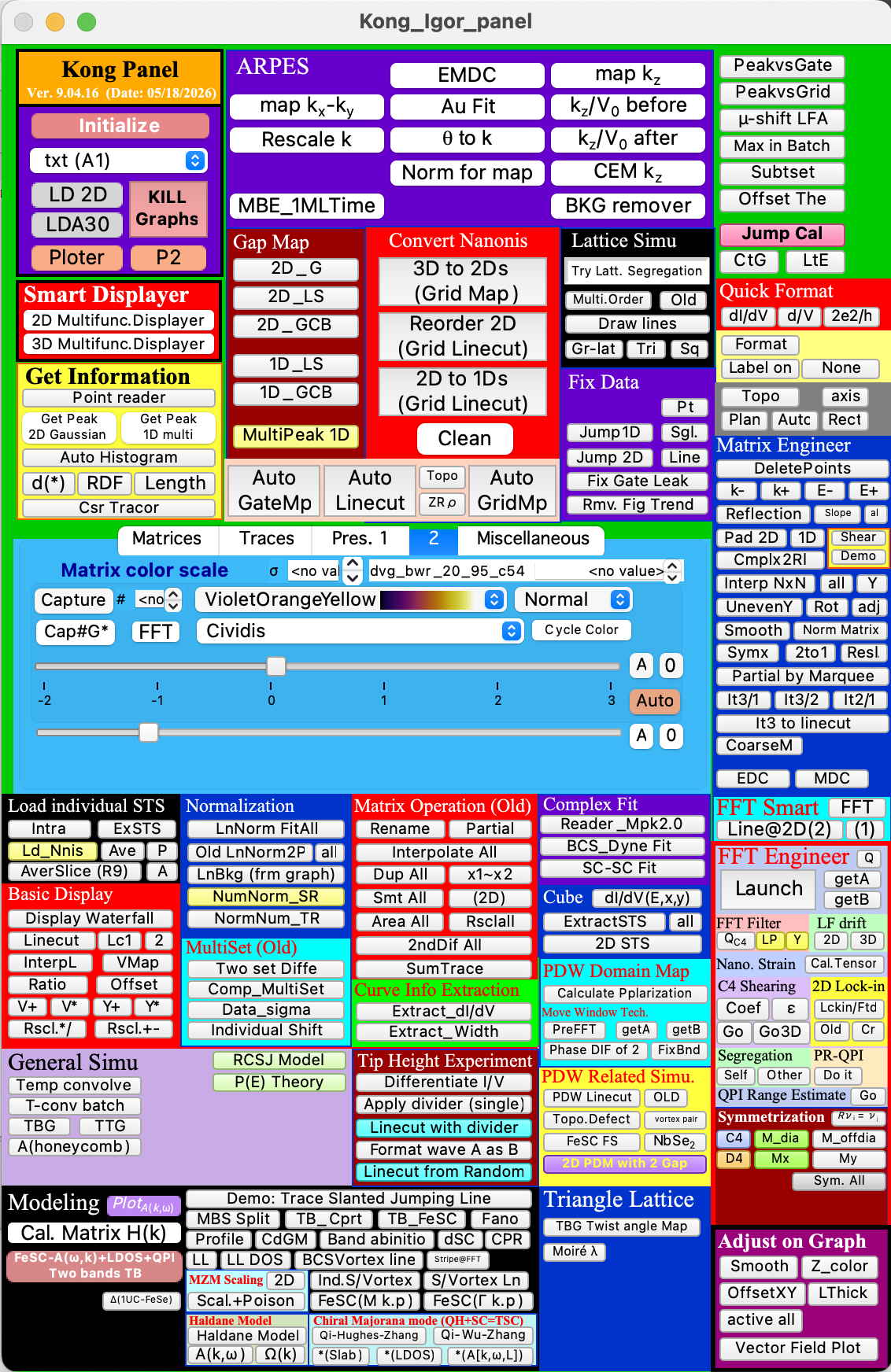 𝐊𝐎𝐍𝐆 𝐏𝐚𝐧𝐞𝐥 main interface